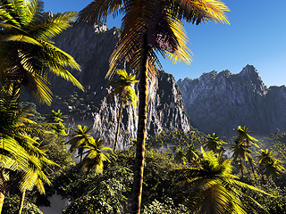 Image showing Tropical landscape