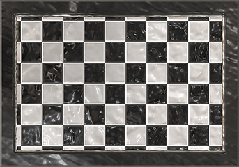 Image showing Marble chess board