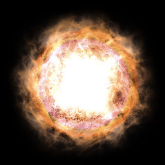 Image showing Bright star