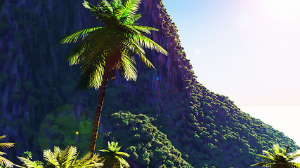 Image showing Tropical landscape