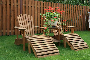 Image showing Garden Patio