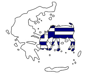 Image showing Greek he-goat