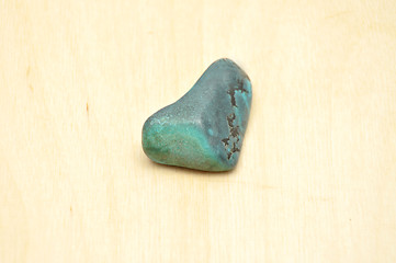 Image showing Detailed and colorful image of turquoise mineral