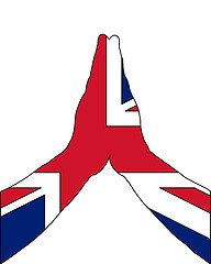 Image showing British praying