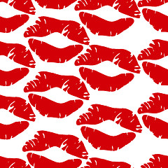 Image showing Kisses pattern