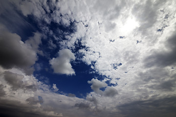 Image showing Sky with clouds