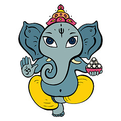 Image showing Hindu God Ganesha.