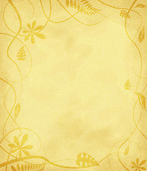 Image showing floral mottled paper