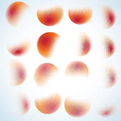 Image showing Abstract halftone circle design. EPS 10