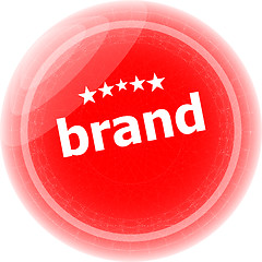 Image showing brand Labels, stickers, pointers, tags for your (web) page