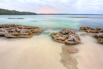 Image showing Beautiful view from Scottish Rocks NSW Australia