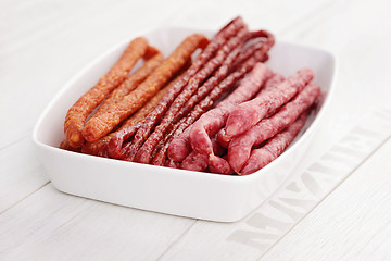 Image showing sausages