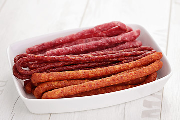 Image showing sausages