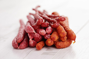 Image showing sausages