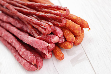 Image showing sausages