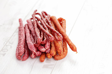 Image showing sausages