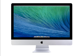 Image showing New iMac 27 With OS X Mavericks