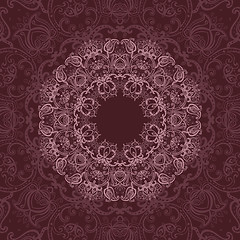 Image showing Mandala. Indian decorative pattern.