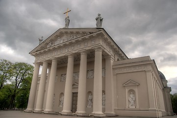 Image showing Vilnius city churchs