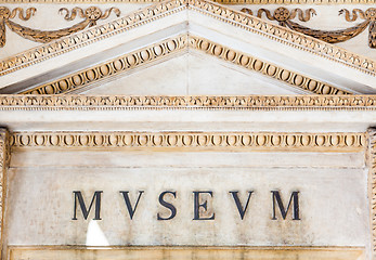 Image showing Italian Museum Entrance