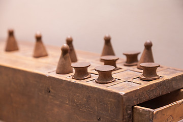 Image showing Egyptian Game of Senet