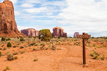 Image showing Monument Valley