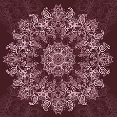 Image showing Pink Mandala.