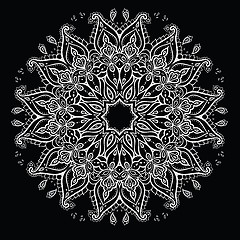 Image showing Mandala. Indian decorative pattern.