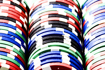 Image showing Poker chips