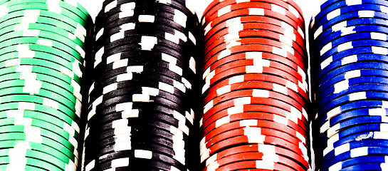 Image showing Poker chips