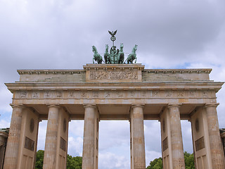 Image showing Brandenburger Tor Berlin