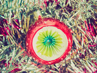 Image showing Retro look Baubles