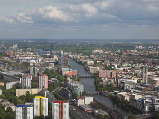 Image showing Berlin aerial view