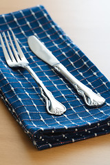 Image showing Dining silverware