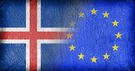 Image showing Iceland and the EU