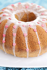 Image showing poppyseed Easter cake