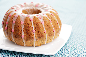 Image showing poppyseed Easter cake