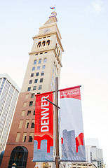 Image showing Denver welcomes you sign 