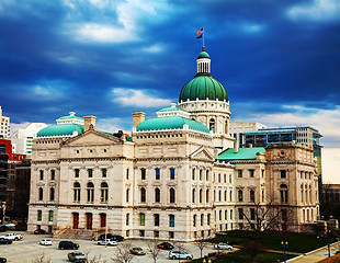 Image showing Indiana state capitol building