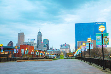 Image showing Downtown of Indianapolis