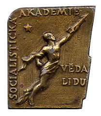 Image showing knowledge to people, socialist academy