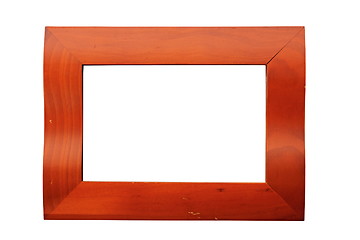 Image showing reddish picture frame