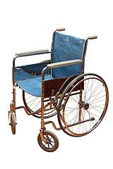 Image showing old wheel chair