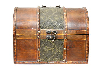 Image showing old treasure box