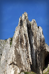 Image showing beautiful limestone wild ridge