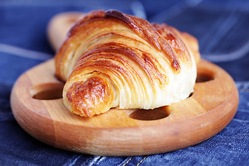 Image showing homemade croissant