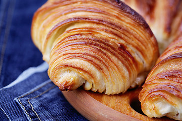 Image showing homemade croissant