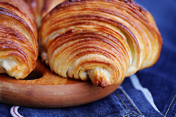 Image showing homemade croissant