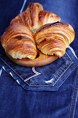 Image showing homemade croissant