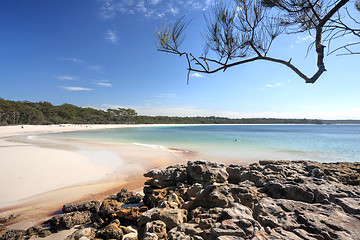 Image showing Green Patch Beach Australia